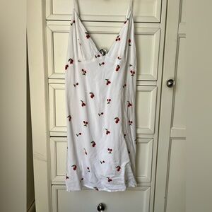 Wild honey cherry print dress